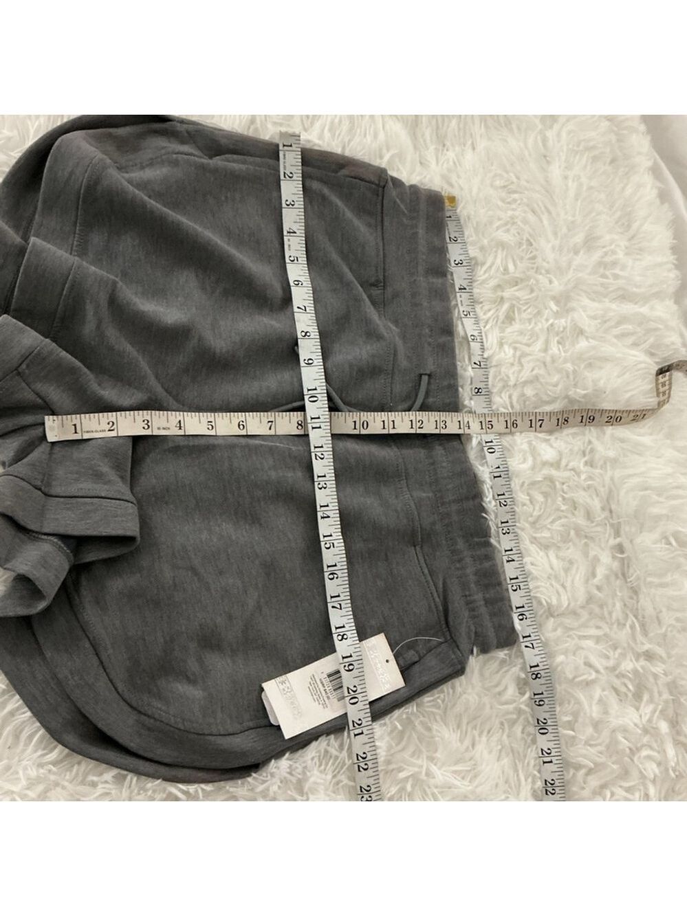 Beverly Hills Polo Club Women's XL Grey Sweat Shorts NWT - Picture 9 of 14